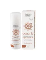 Eco Cosmetics CC creme FPS 30 BIO - escuro (50 ml) - cuidados completos para a sua pele