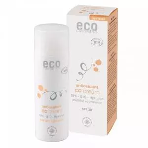 Eco Cosmetics CC creme FPS 30 BIO - leve (50 ml) - cuidados completos para a sua pele