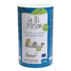 Ecodis Anaé por sal Epsom (1 kg) - para banho, mato e jardim