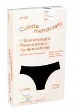 Ecodis Anaé by Menstrual Panties Cuecas para menstruação ligeira - preto M - em algodão orgânico certificado