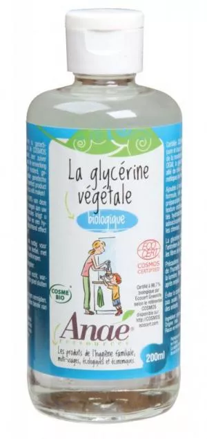 Ecodis Anaé by Vegetable Glycerin BIO (200 ml) - hidrata e suaviza a pele