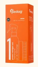 Pedag Conjunto de escova e espuma de limpeza Power Cleaner 200 ml