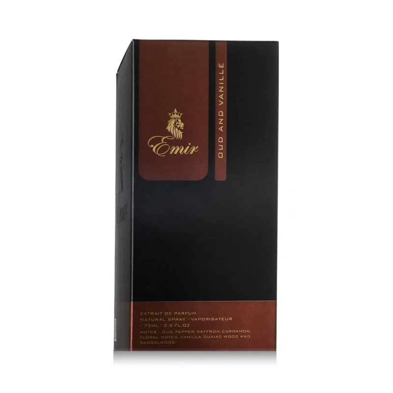 Oud and Vanille extrato de perfume para mulheres