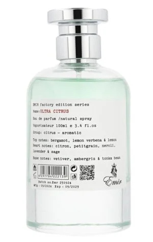 Emir Factory Edition: Ultra Citrus U Água de Perfume