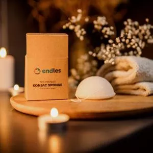Endles by Econea Esponja de conhaque - para todos os tipos de pele