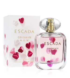 Água de perfume Escada Celebrate N.O.W. para mulheres 50 ml