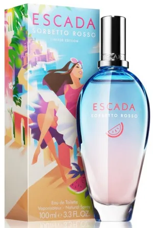 Escada Sorbetto Rosso eau de toilette para mulheres 100 ml