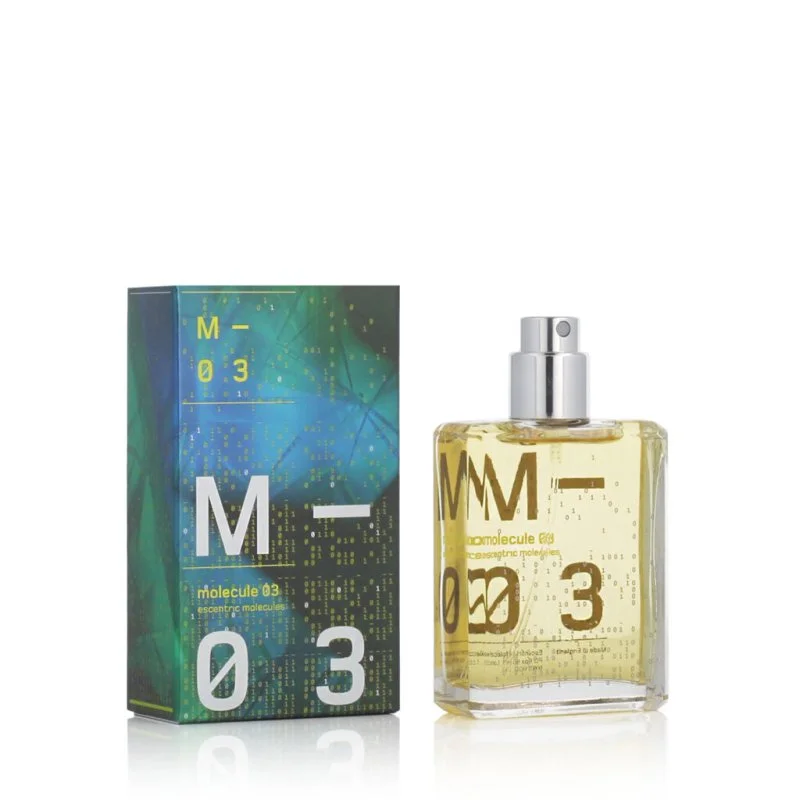 Escentric Molecules Molecule 03 recarga com vaporizador água de toilette unissexo 30 ml