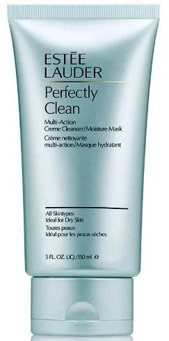 Estée Lauder Perfectly Clean Multi-Action Moisture Mask creme de limpeza e máscara hidratante 2 em 1 para mulheres