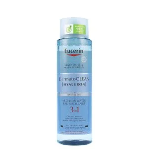 Eucerin DermatoClean Hyaluron água micelar de limpeza 3 em 1