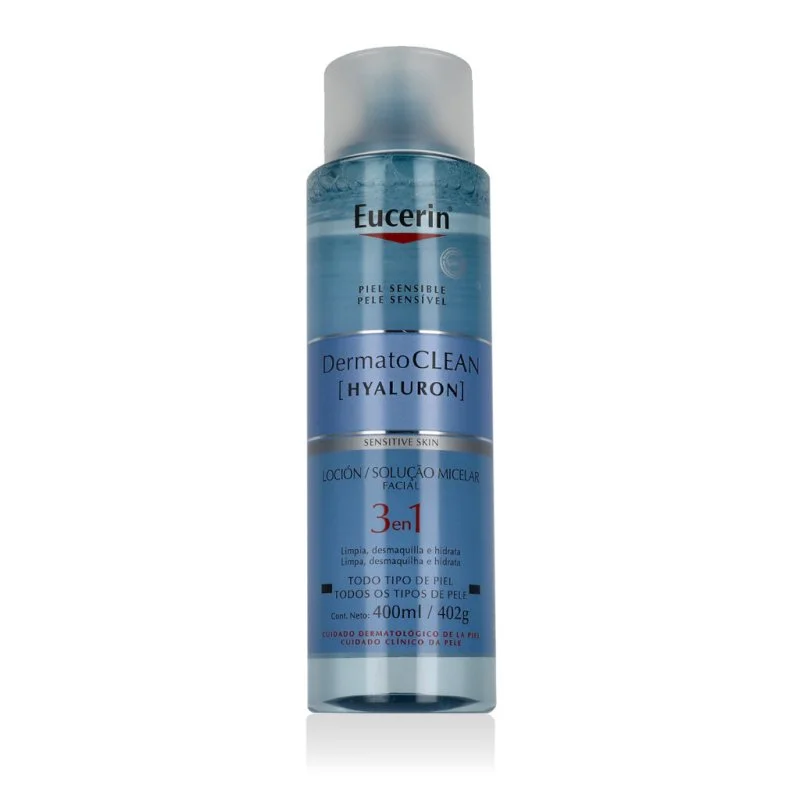 DermatoCLEAN Hyaluron Água Micelar 400 ml