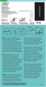 Escovas interdentais extra macias 5 verdes (0,8 mm) 8 unidades