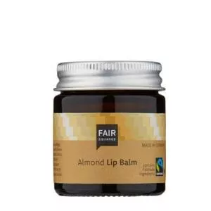 Fair Squared Bálsamo labial com amêndoas (20 g) - em frasco de vidro