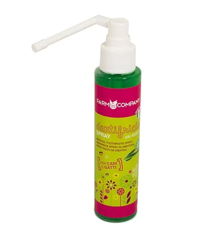Menthol Spray Toothpaste pasta dentífrica em spray para gatos e cães 100 ml