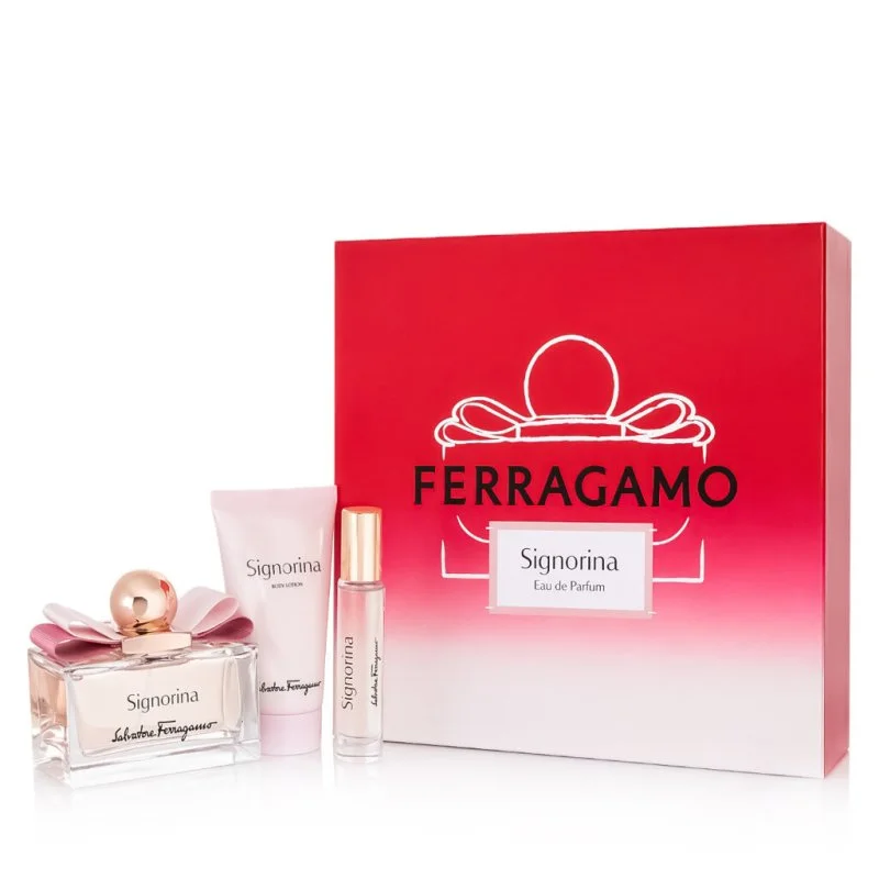 Signorina 100 ml + EDP MINI 10 ml + BL eau de parfum para mulheres