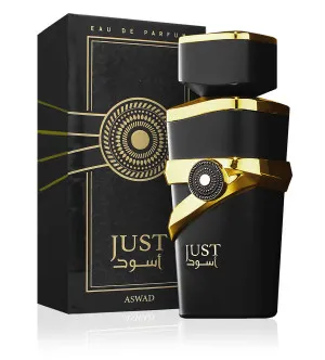 Fragrance World Just Aswad eau de parfum para homens 100 ml