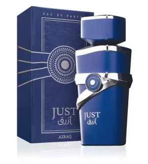 Fragrance World Just Azraq eau de parfum para homens 100 ml
