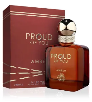 Fragrance World Proud Of You Amber eau de parfum unissex 100 ml