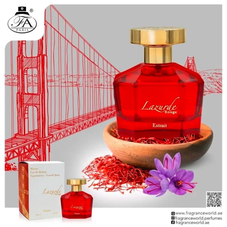 Lazurde Rouge U extrato de perfume 100 ml