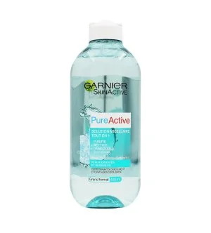 Garnier SkinActive PureActive All-in-1 Micellar Solution água micelar para pele oleosa e sensível