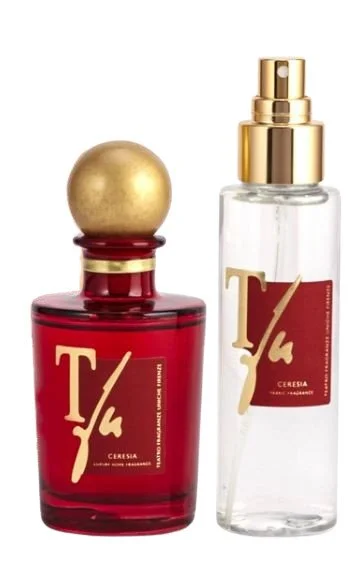 Box Ceresia Difusor de Varetas 100 ml Fragrância para Ambiente + Spray 100 ml Fragrância para Tecidos