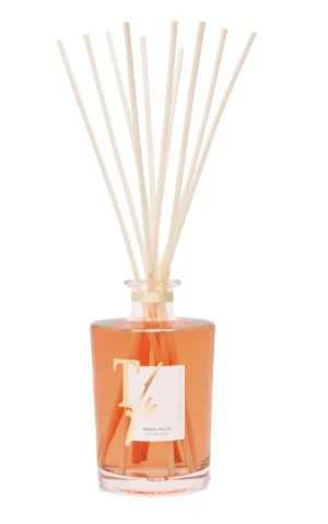 Gift Caixa Papaia Hibisco Varetas 1500 ml Vaso Transparente - Tfu