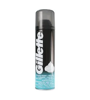 Gillette Sensitive espuma de barbear para pele sensível para homens