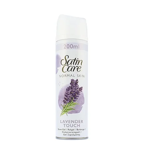 Satin Care Lavender Touch gel de barbear para pele normal 200 ml