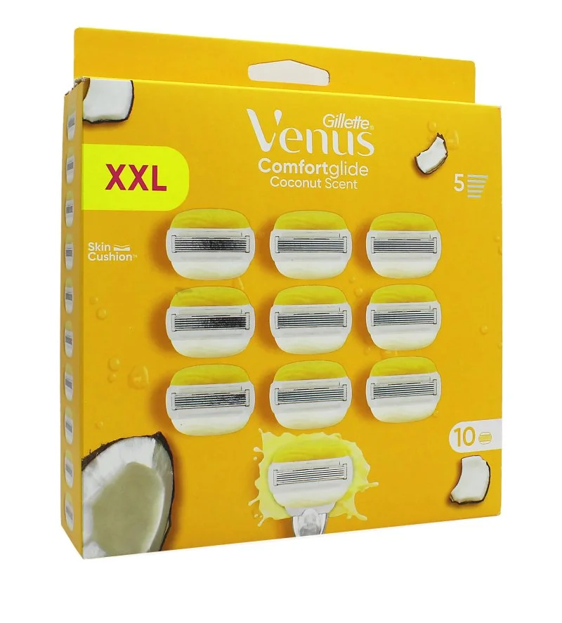 Venus Comfortglide Coco & Olay lâminas de reposição 10 unidades