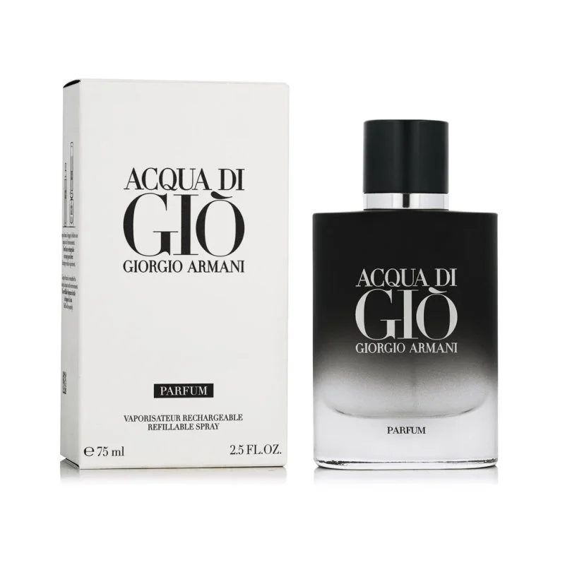 Giorgio Armani Acqua di Giò perfume recarregável para homem 75 ml