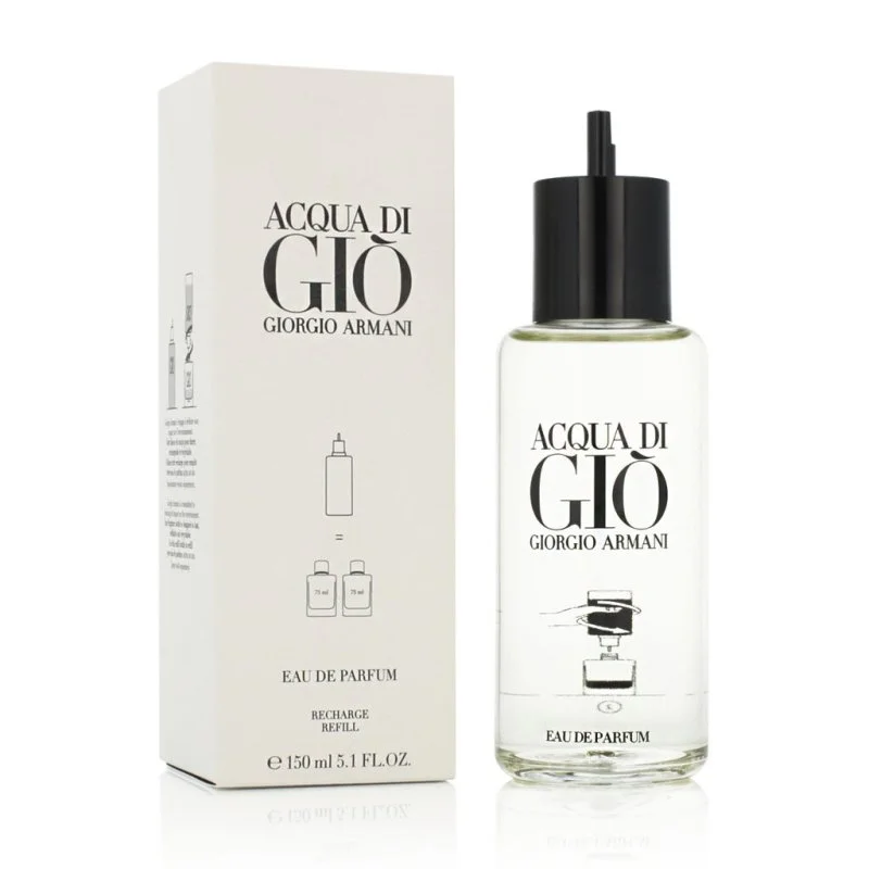 Giorgio Armani Acqua di Giò Pour Homme recarga de eau de parfum para homens 150 ml