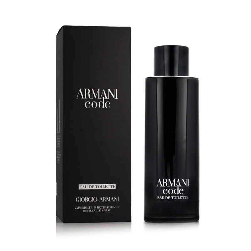Giorgio Armani Code Homme Eau de Toilette recarregável para homens 200 ml