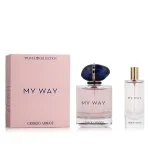 Giorgio Armani My Way 15 ml + Eau de Parfum (EDP) recarregável para mulheres 90 ml