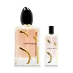 Sì 100 ml + EDP água de perfume para mulheres 15 ml