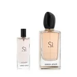 Sì 100 ml + EDP água de perfume para mulheres 15 ml