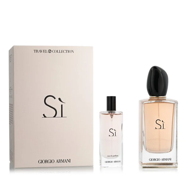 Sì 100 ml + EDP água de perfume para mulheres 15 ml