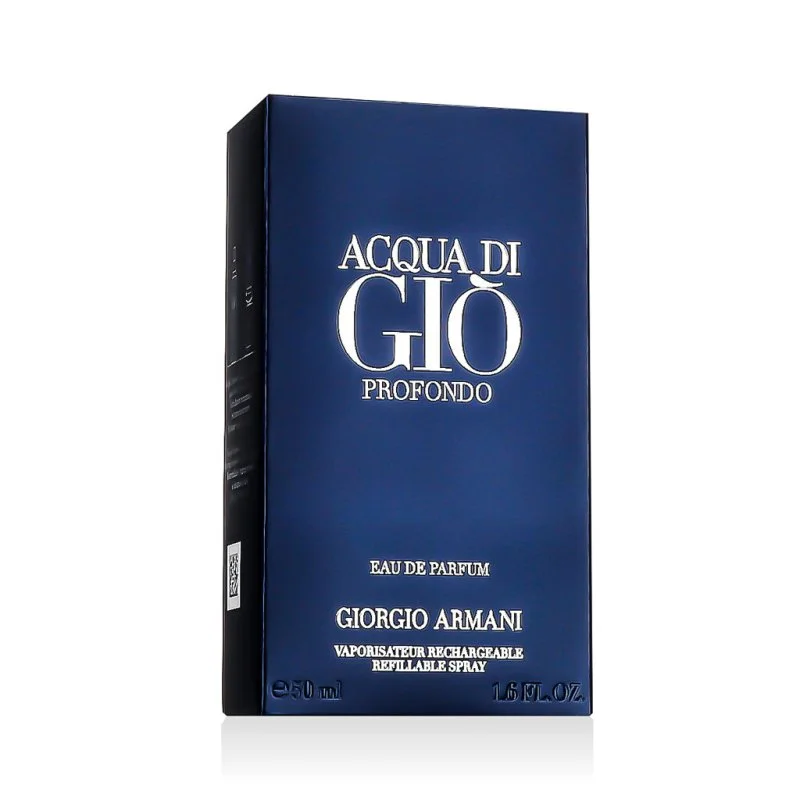 Acqua di Giò Profondo Eau de Parfum recarregável para homens 50 ml