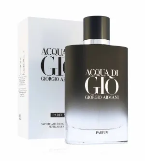 Giorgio Armani Acqua di Gio Parfum frasco recarregável para homens 100 ml