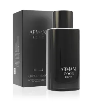 Giorgio Armani Code Parfum perfume para homens 125 ml frasco recarregável