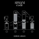 Code Parfum perfume para homens 75 ml frasco recarregável