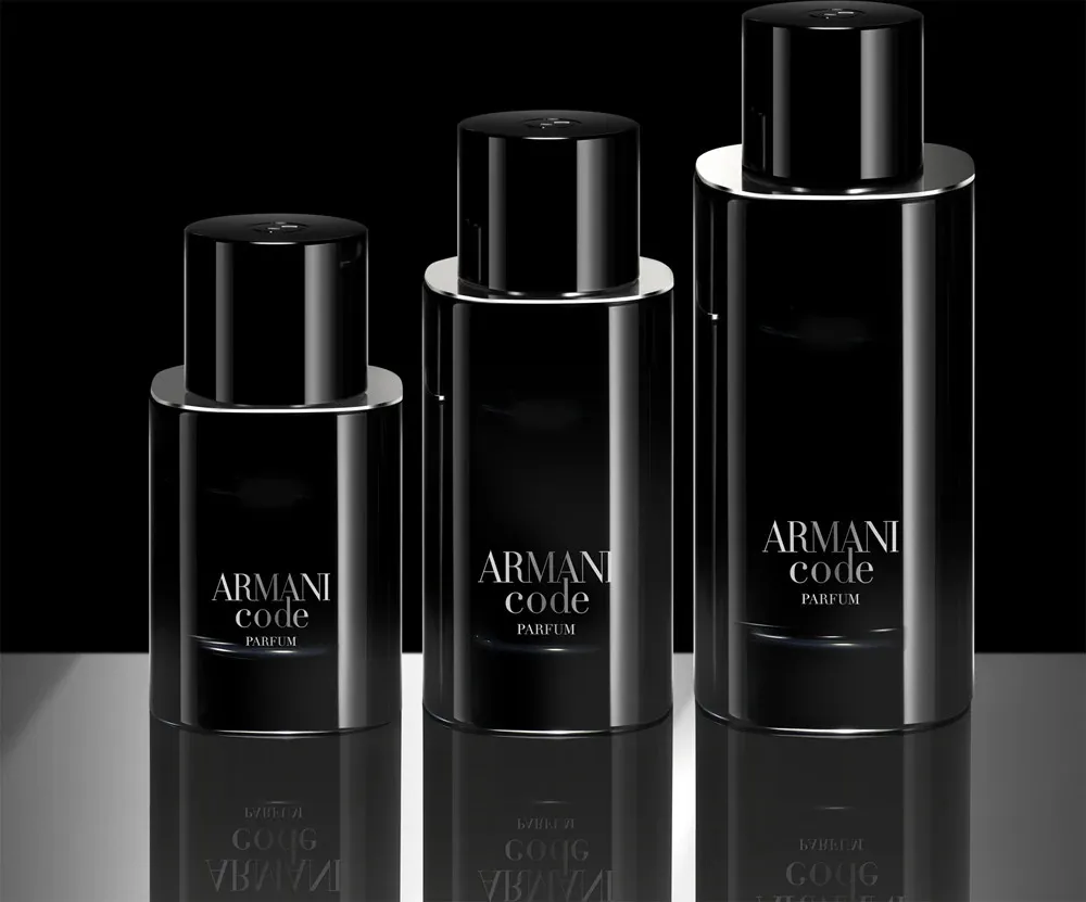 Code Parfum perfume para homens 75 ml frasco recarregável