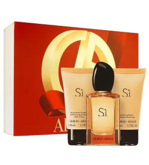 Conjunto de presente Giorgio Armani Sì para mulheres