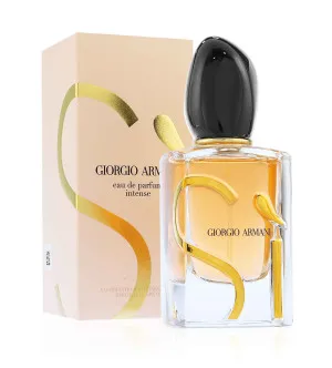 Giorgio Armani Sì Intense eau de parfum para mulheres 100 ml frasco recarregável