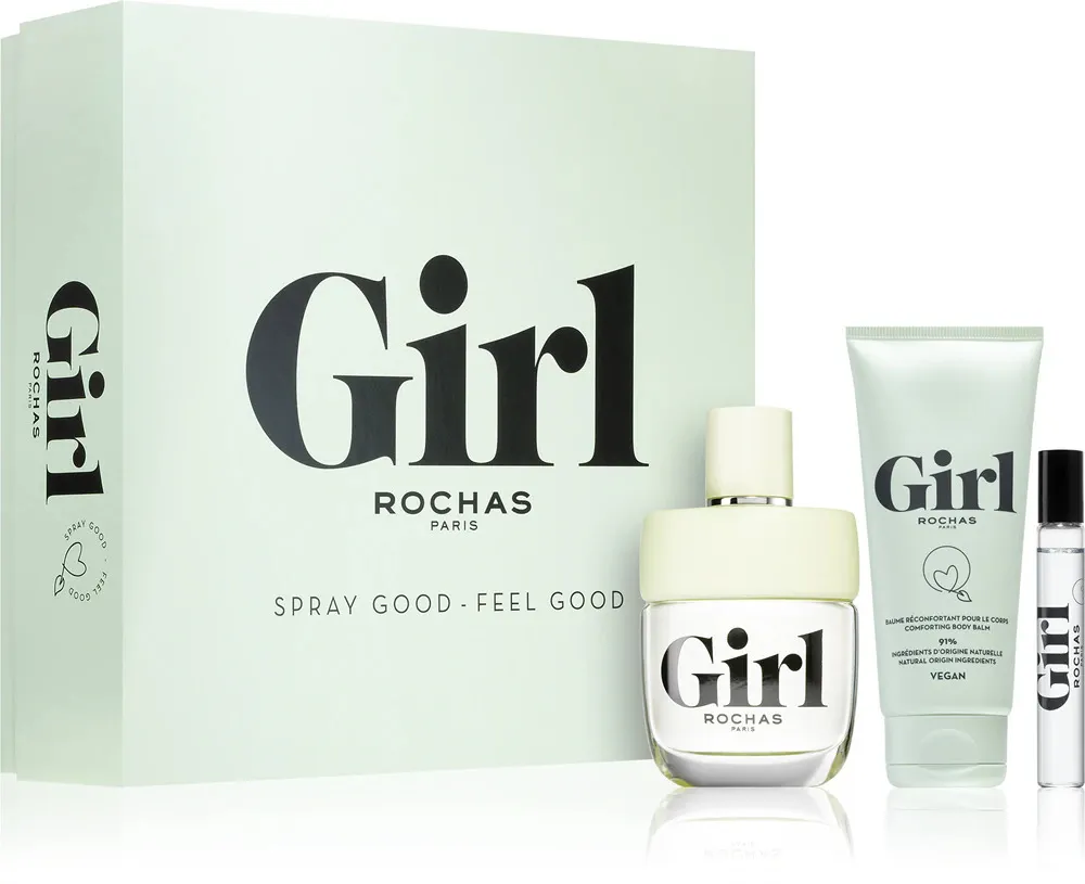 Girl EDT 100 ml + EDT MINI 7,5 ml + loção corporal 100 ml W