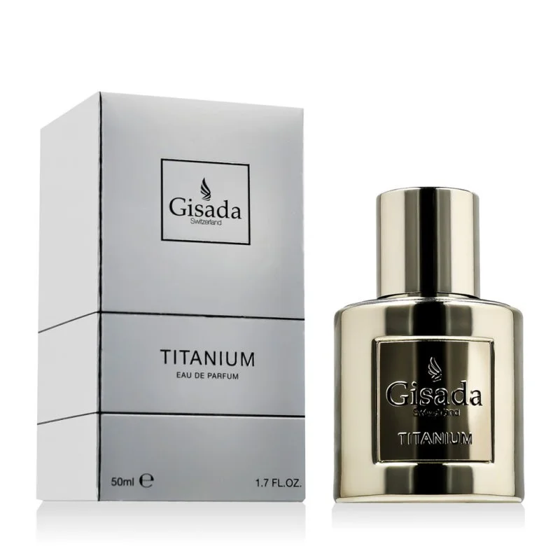 Gisada Titanium água de perfume unissexo 50 ml