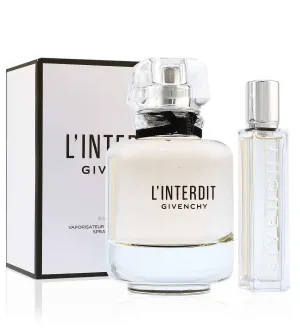 Givenchy L'Interdit conjunto de presente para mulheres eau de parfum 80 ml + eau de parfum 12,5 ml