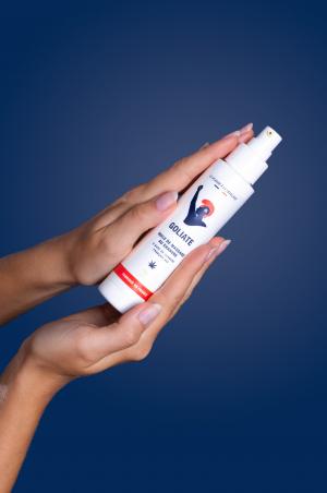 Óleo de massagem relaxante com cânhamo BIO (100 ml) - adequado para massagens eróticas