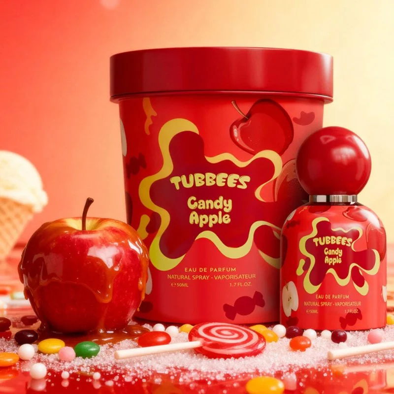 Tubbees Candy Apple água de perfume unissexo 50 ml