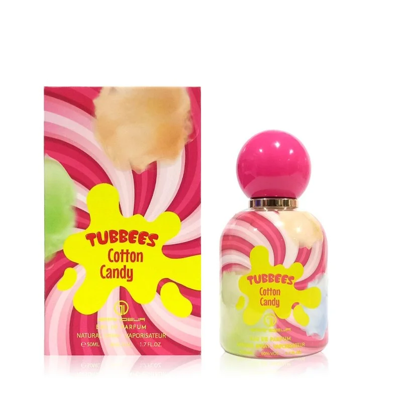 Tubbees Cotton Candy Eau de Parfum unissexo 50 ml