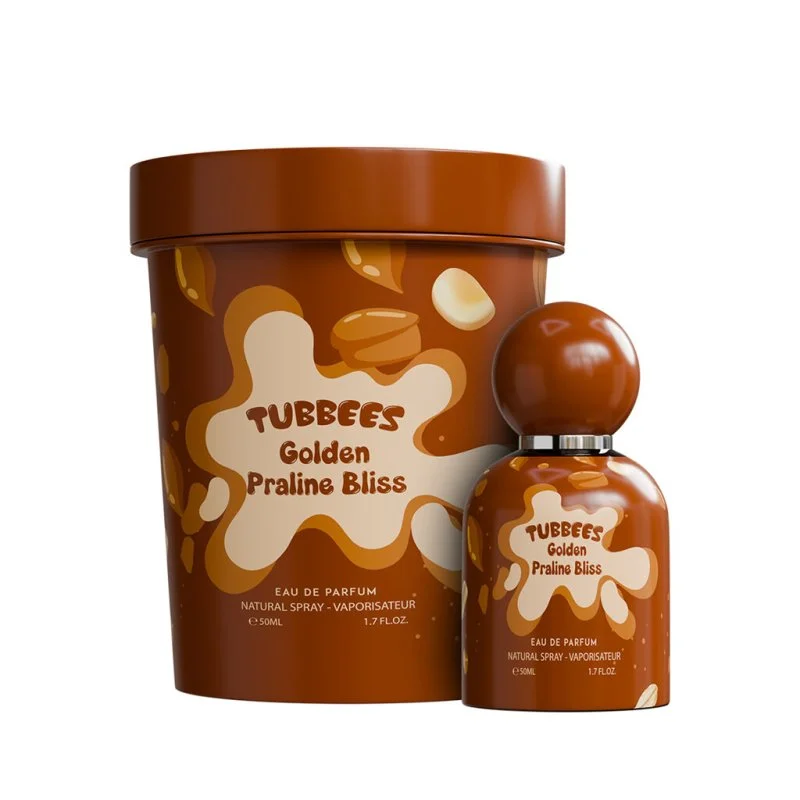 Tubbees Golden Praline Bliss eau de parfum unissexo 50 ml